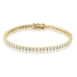 4ct Diamond Tennis Bracelet In 18ct Yellow Gold